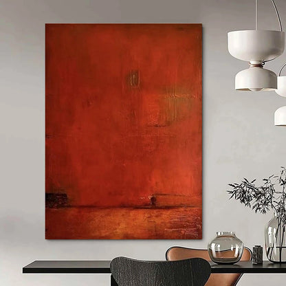 Red Textured Art for Wine Cellar Tasting Room & Romantic Dinner Venue DLZ1498