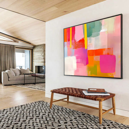 Bright Color - Block Abstract Art for Kids’ Playroom & Creative Art Studio SC256