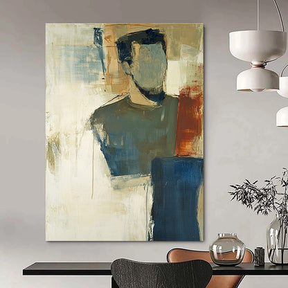 Abstract Portrait Figure for Contemporary Gallery & Creative Studio STSC624