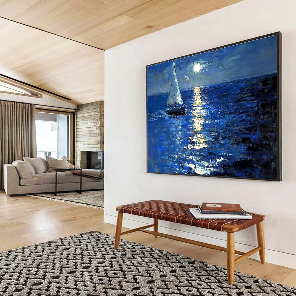 Romantic Nautical Art for Coastal Villa & Fine Dining Restaurant SC604