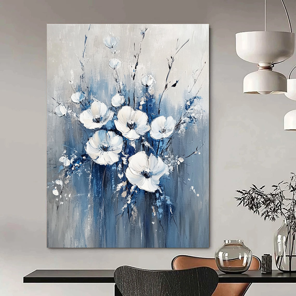 Serene Floral Art for Wedding Venue & Scandinavian Home STSC035