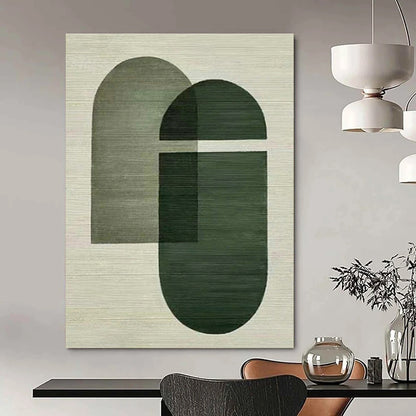 Geometric Shapes Art for Contemporary Gallery & Design - Oriented Workplace DLZ1435
