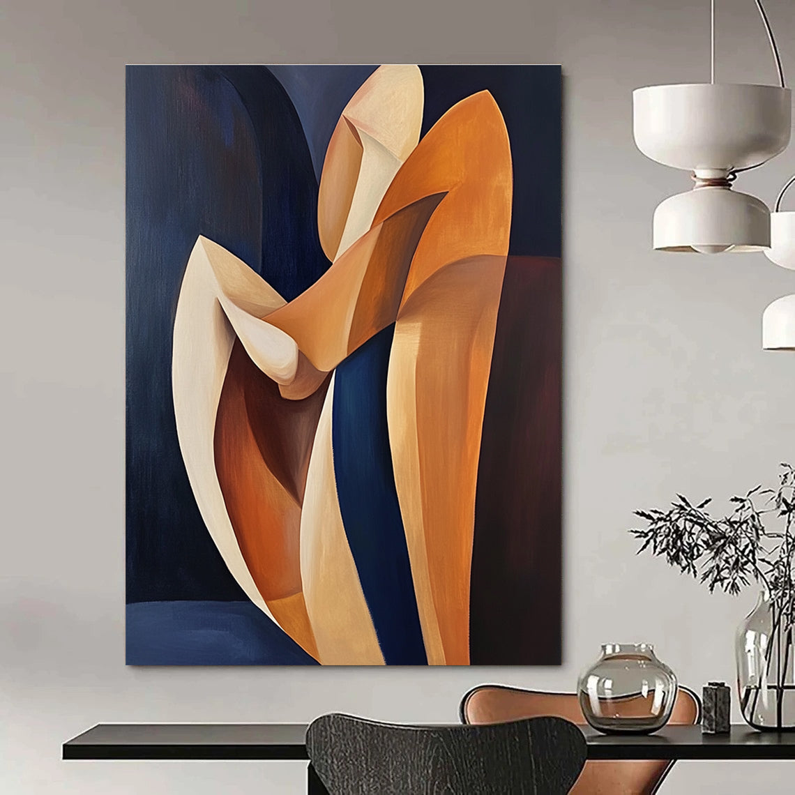Abstract Human Forms Art for Contemporary Art Gallery & Creative Studio STSC1372