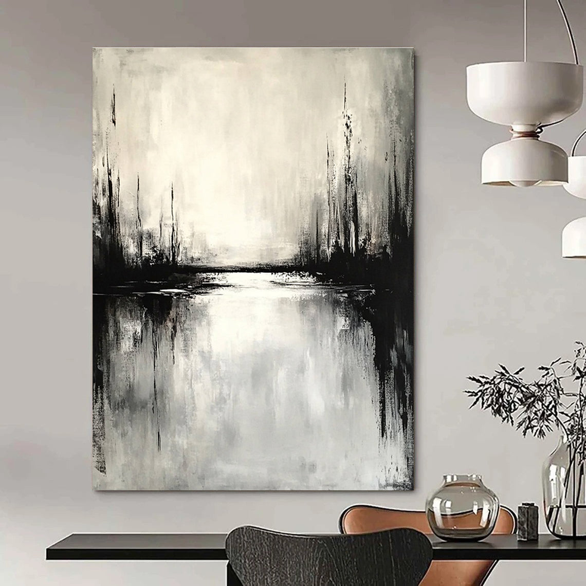 Understated Nature Art for Scandinavian Cottage & Meditation Space STSC022