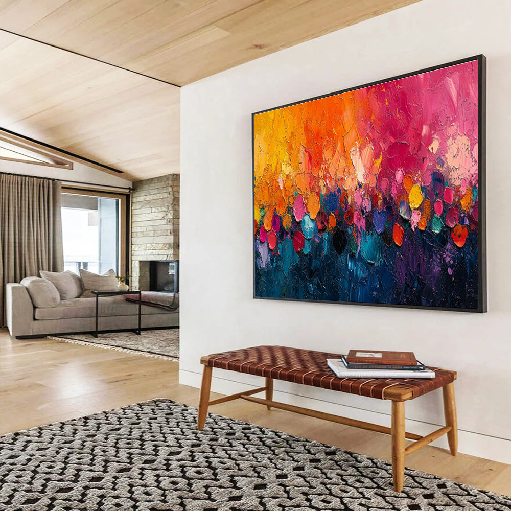 Vibrant Color - Clash Abstract Art for Energetic Creative Studios DLZ3094