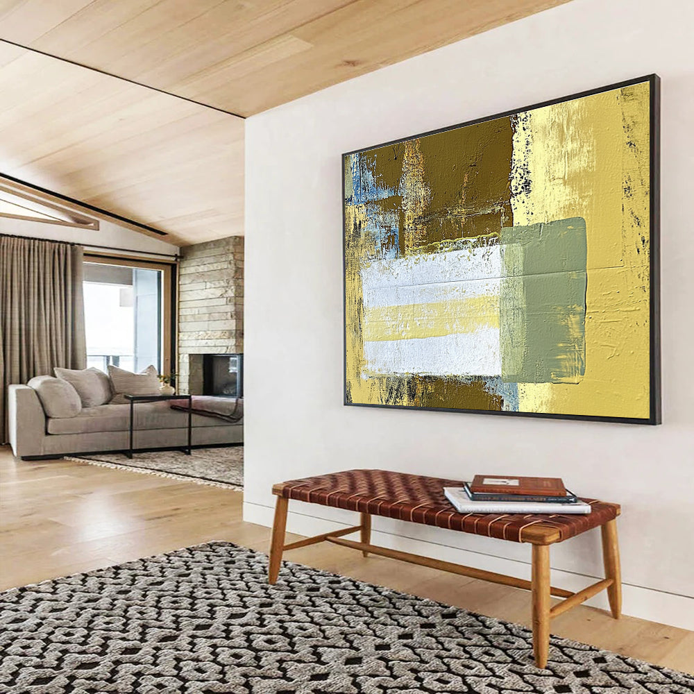 Abstract Color Blocks Art for Contemporary Office & Art - Inspired Retail Space SC425
