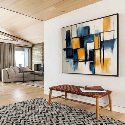 Contemporary Abstract Art for Corporate Lobby & Trendy Café SC591