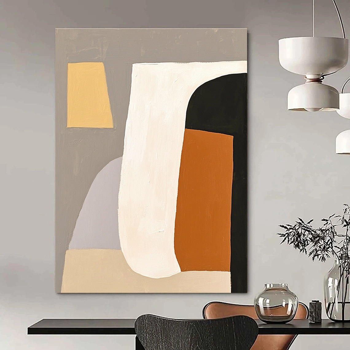 Modern Geometric Shapes for Mid - Century Home & Artistic Office STSC628