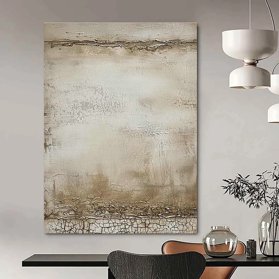 Vintage - Textured Art for Rustic Restaurant Private Dining DLZ0119