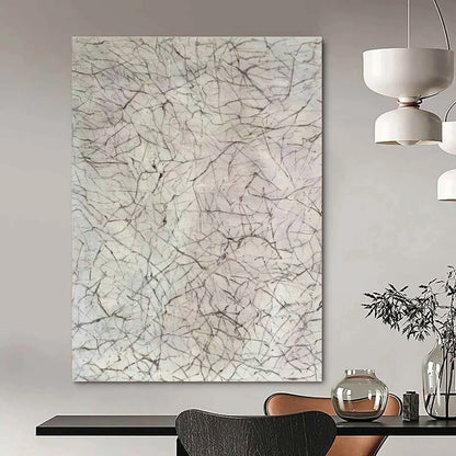 Grey - Line Texture Art for Living Room & Study DLZ0484