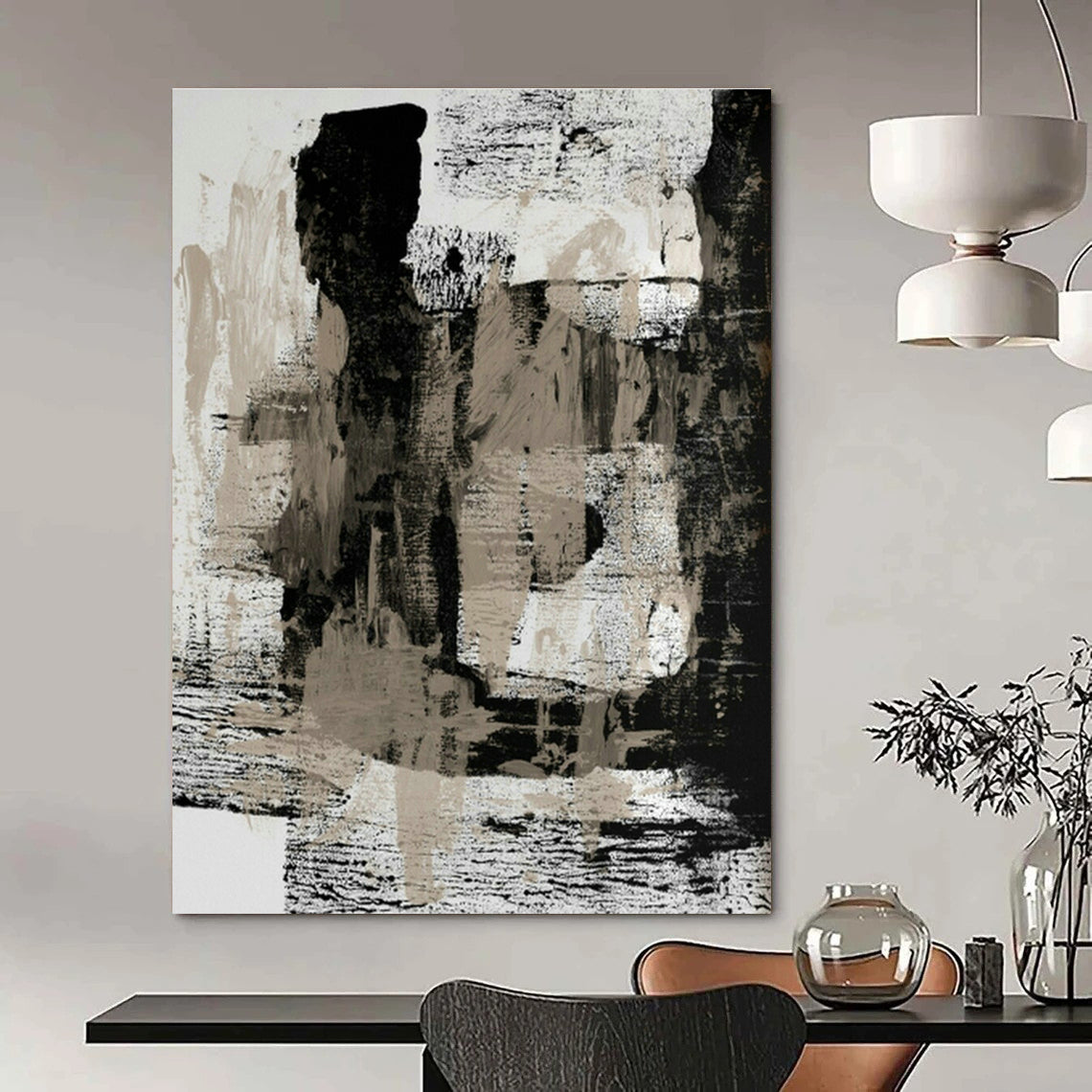 Ink - Texture Art 2 for Modern Loft Studio & Creative Writing Nook DLZ0974