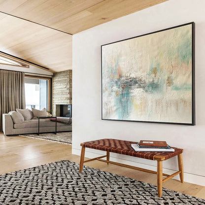 Soft - Color Abstract Art for Minimalist Spa Waiting Rooms DLZ2674