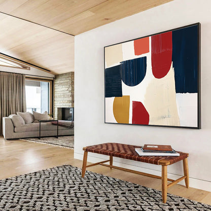 Minimalist Color Block Art for Scandinavian - Style Home & Modern Gallery SC489