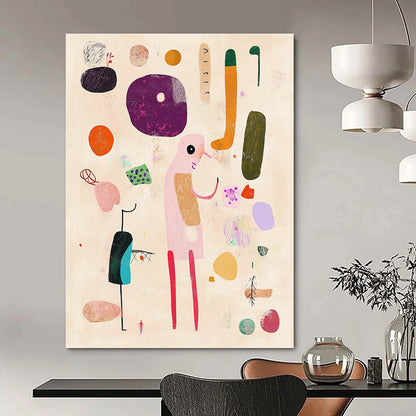 Abstract Colorful Figures for Playful Kids’ Room & Art - Loving Daycare STSC1287
