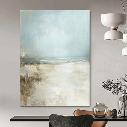 Soft Beach Haze Art for Beachfront Bungalow & Yoga Studio STSC095
