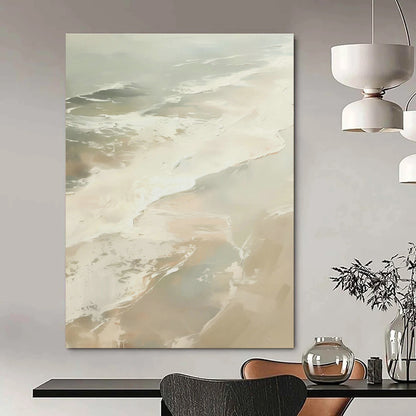 Abstract Sea Wave Painting for Beachfront Hotel & Nautical - Themed Restaurant DLZ0658