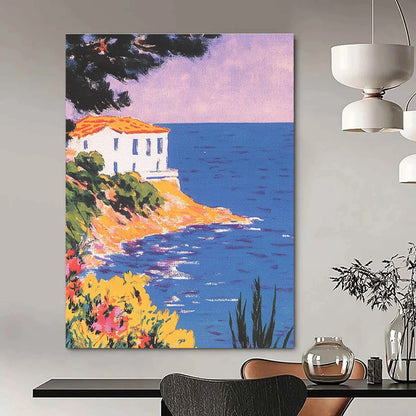 Coastal House Scene for Beach - Themed Living Room & Nautical Restaurant STSC1228