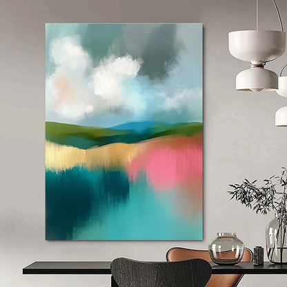 Pastel Landscape for Boutique Hotel & Café STSC107