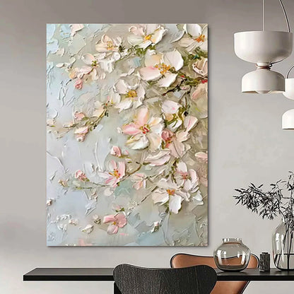 3D Floral Relief Art for Romantic Boudoir & High - End Bridal Shop DLZ0738