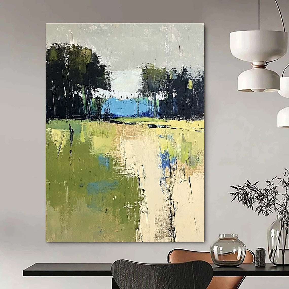 Abstract Landscape Path for Countryside Inn & Art - Centric Library STSC186