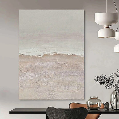 Textured Beach Art for Coastal Café & Relaxing Spa Waiting Room DLZ1511