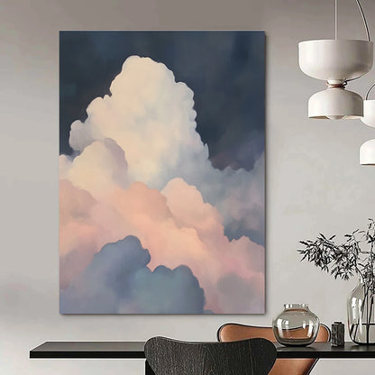 Soft Colorful Clouds Art for Romantic Home Bedroom & Sky - Gazing Café STSC1036