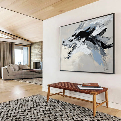 Dragon Head Abstract Art for Asian - Inspired Restaurant & Man Cave SC228