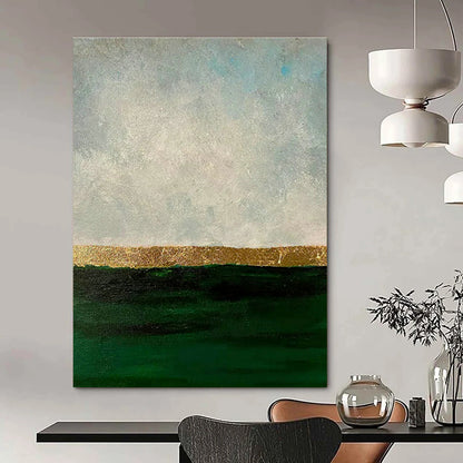 Minimalist Sea - Sky Art for Scandinavian Home & Serene Meditation Room DLZ1489