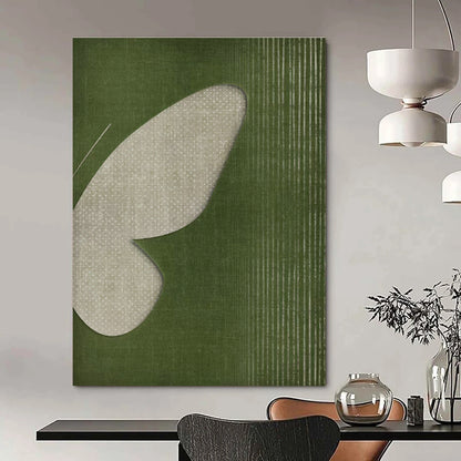 Minimalist Butterfly Art for Japandi Bedroom & Minimalist Retail Display DLZ1377