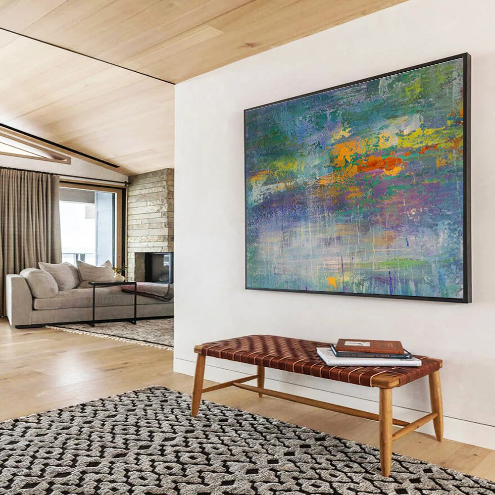 Colorful Abstract Art for Creative Art Studio Galleries DLZ2572
