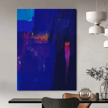 Blue - Purple Night - Themed Art for Rooftop Bar Chill Zones DLZ0090