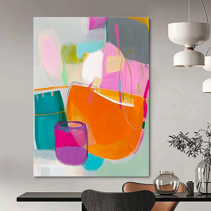 Abstract Still Life with Vessels for Modern Dining Room & Ceramic Gallery STSC788