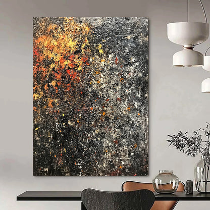 Textured Autumn Abstract for Rustic Cabin & Cozy Library STSC625