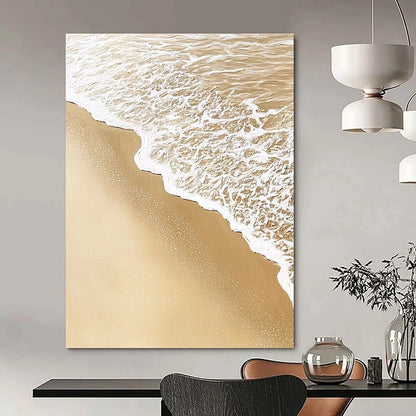 Serene Beach Foam for Coastal Home Bedroom & Relaxing Wellness Retreat STSC952