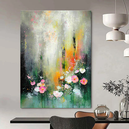 Dark Green Gradient Textured Art for Luxury Hotel Lobby & Nature - Inspired Spa STSC1301