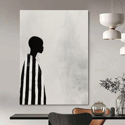 Silhouette with Stripes for Fashion Boutique & Urban Loft STSC1079
