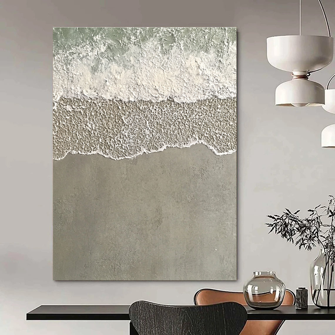 Aerial Beach Waves for Beach House & Spa Relaxation Area STSC1136