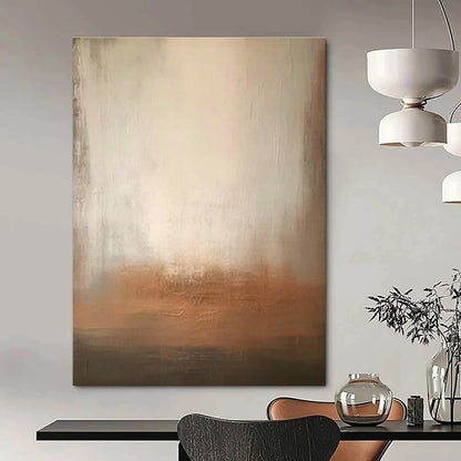 Warm Gradient Abstract Art for Cozy Reading Nook & Rustic Bistro DLZ0831