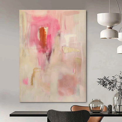 Pink Abstract Art for Blush - Toned Bridal Suite & Creative Salon DLZ0717