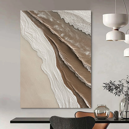 Textured Earth - Tone Waves for Bohemian - Chic Living Room & Nature - Inspired Spa STSC951