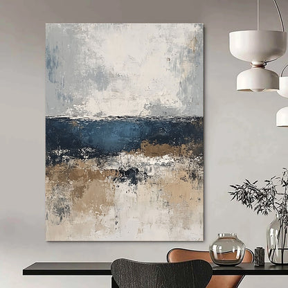 Textured Coastal Abstract for Beachfront Villa & Art Gallery Café STSC343