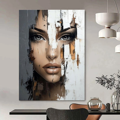 Fragmented Portrait for Modern Art Gallery & Edgy Urban Loft STSC902