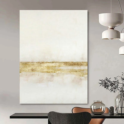 Gold - Striped Abstract Art for Luxury Hotel Lobby & Glamorous Dining Room DLZ2238