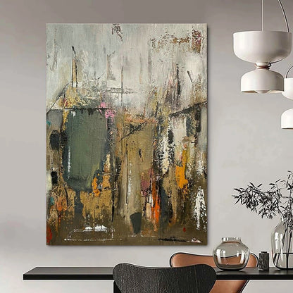 Industrial - Style Urban Abstract Art for Loft - Style Café & Creative Studio Break Area DLZ1602