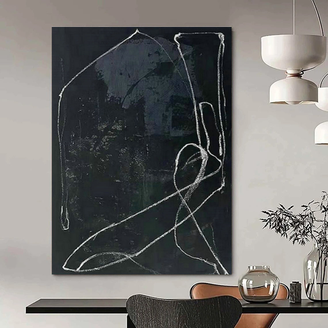 Chalkboard - Line Art for Industrial Café Community Corners DLZ0254