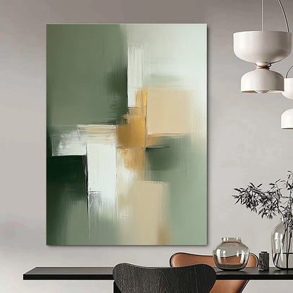 Geometric Abstract with Gold for Luxury Living Room & High - End Boutique STSC566