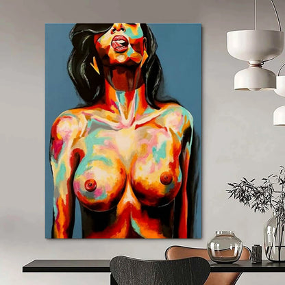 Oversized Custom - Created Abstract Painting for Cottage & Living Room DLZ2329