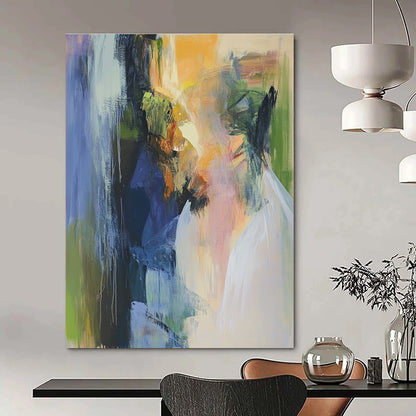 Abstract Double Portrait for Thought - Provoking Library & Contemporary Art Space STSC594