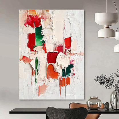Textured Color Block Abstract for Contemporary Art Space & Eclectic Home STSC327