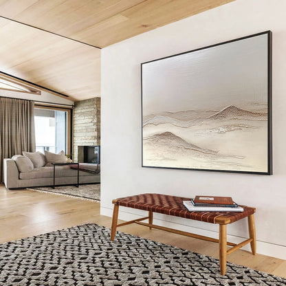 Serene Abstract Art for Yoga Studio & Scandinavian Bedroom SC622